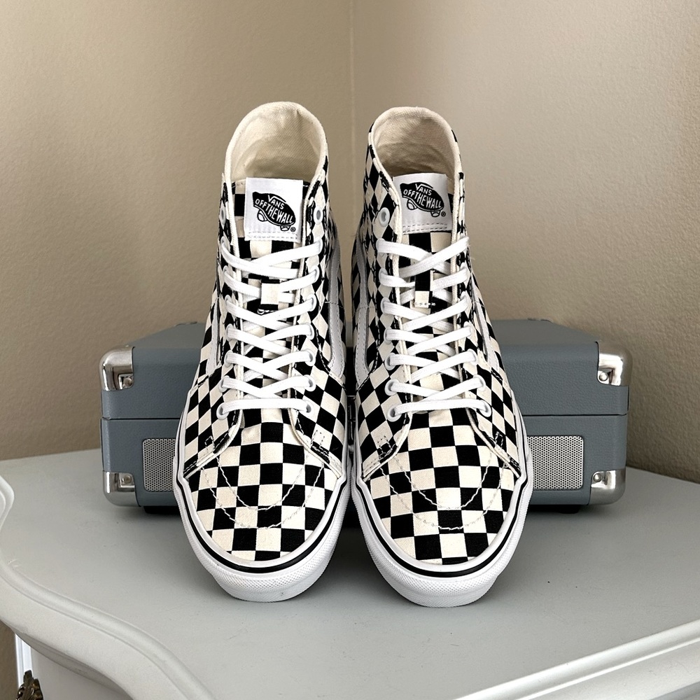 Vans Sk8-Hi Tapered Checkerboard Black/White